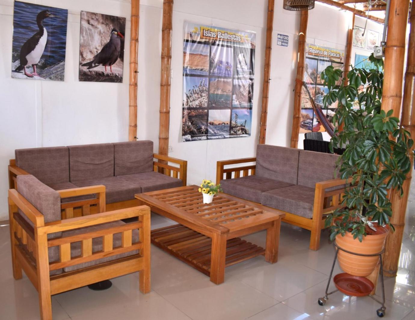 Hospedaje El Buen Samaritano Paracas Bagian luar foto